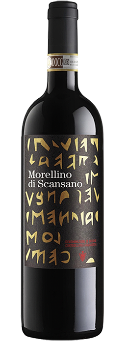 Morellino di Scansano Wine Bottle