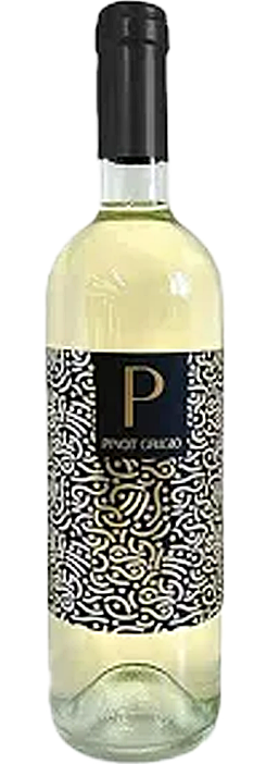 Pinot Grigio Wine Bottle