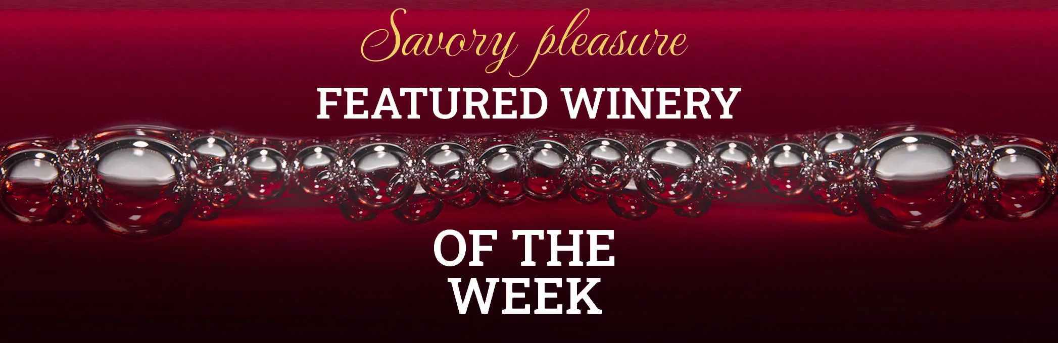 Featured winery of the week